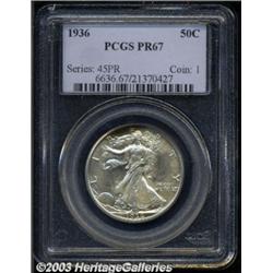 1936 50C PR67 PCGS.