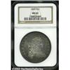 Image 3 : 1800 S$1 Dotted Date MS62 NGC.