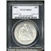 Image 1 : 1862 S$1 MS64 PCGS.