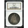 Image 1 : 1869 S$1 PR65 NGC.