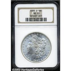 1880-O S$1 MS65 NGC.
