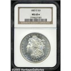 1883-S S$1 MS65 S NGC.