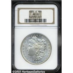 1884-S S$1 MS63 NGC.