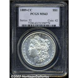 1889-CC S$1 MS63 PCGS.