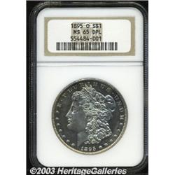 1895-O S$1 MS65 Deep Mirror Prooflike NGC.