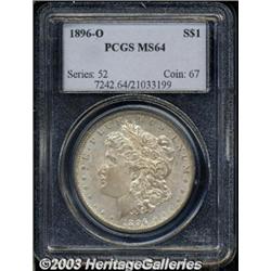 1896-O S$1 MS64 PCGS.