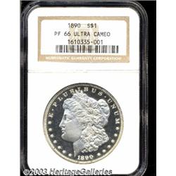 1890 S$1 PR66 Ultra Cameo NGC.