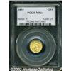 Image 1 : 1855 G$1 MS64 PCGS.