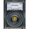 Image 1 : 1875 G$1 MS64 PCGS.