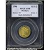 Image 1 : 1796 $2 1/2 No Stars AU58 PCGS.