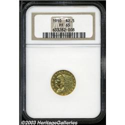 1910 $2 1/2 PR65 NGC.