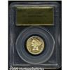 Image 1 : 1857-S $5 MS63 PCGS.