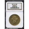 Image 1 : 1891-CC $20 MS60 NGC.