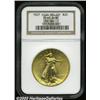 Image 1 : 1907 $20 High Relief, Flat Rim MS64 PCGS.