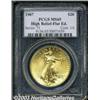 Image 1 : 1907 $20 High Relief, Flat Rim MS65 PCGS.