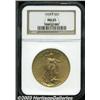 Image 1 : 1924-S $20 MS65 NGC.