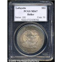 1900 S$1 Lafayette Dollar MS67 PCGS.