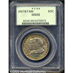 1937 50C Antietam MS68 PCGS.