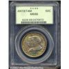 Image 1 : 1937 50C Antietam MS68 PCGS.
