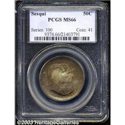 1926 50C Sesquicentennial MS66 PCGS.