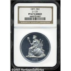 1871 S$1 Dollar, Judd-1131, Pollock-1267,