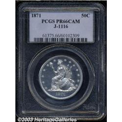 1871 50C Half Dollar, Judd-1116, Pollock-1252,