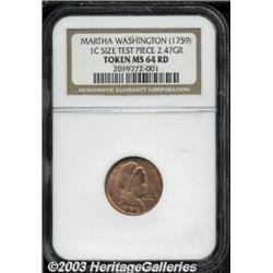 1982 (1759 dated) MS Martha Washington Cent-Siz