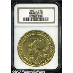 1915-S $50 Panama-Pacific 50 Dollar Round MS63