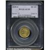 Image 1 : 1839-C $2 1/2 AU55 PCGS.
