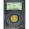 Image 1 : 1858-C $5 MS63 PCGS.