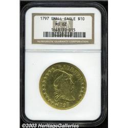 1797 $10 Small Eagle MS62 NGC.