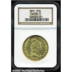 1800 $10 MS63 NGC.