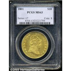 1801 $10 MS63 PCGS.