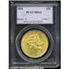 Image 1 : 1850 $20 MS63 PCGS.