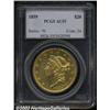 Image 1 : 1859 $20 AU55 PCGS.