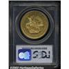 Image 2 : 1859 $20 AU55 PCGS.