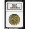 Image 1 : 1868-S $20 MS60 NGC.