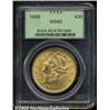 Image 1 : 1888 $20 MS60 PCGS.