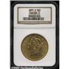 Image 1 : 1889-S $20 MS63 NGC.