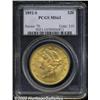 Image 1 : 1892-S $20 MS63 PCGS.