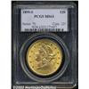 Image 1 : 1899-S $20 MS63 PCGS.