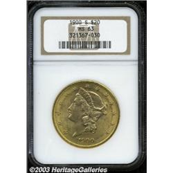 1900-S $20 MS63 NGC.