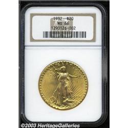 1932 $20 MS66 NGC.