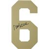 Image 1 : Deuce Mcallister Signed Tan #6 Jersey Number