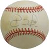 Image 1 : Ruben Mateo Signed Official American League Baseball Toned