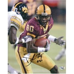 Derek Hagan Signed Arizona State Sun Devils 8X10 Photo