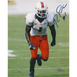 Roscoe Parrish Signed Miami Hurricanes 8X10 Photo Slight Smudge