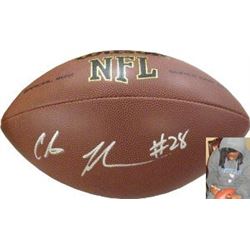 Chris Johnson Signed NFL Wilson Composite Football (New York Jets/Tennessee Titans)