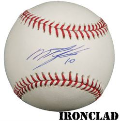 Miguel Tejada Signed Official Major League Baseball #10- MLB Hologram (Giants/A's/Orioles)