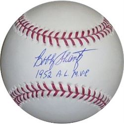 Bobby Shantz Signed Official Major League Baseball 1952 AL MVP